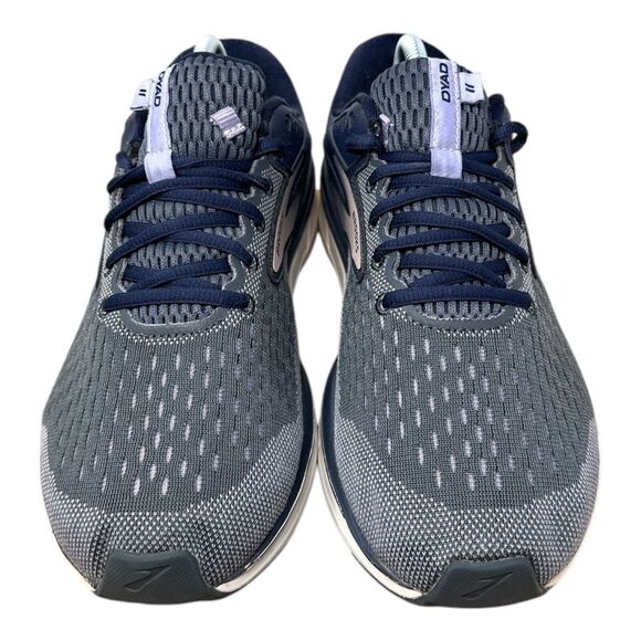 Brooks Dyad 11 Women's Size 9.5 D (Wide) Running Shoes Navy Lavendar Jog Train - Picture 8 of 12
